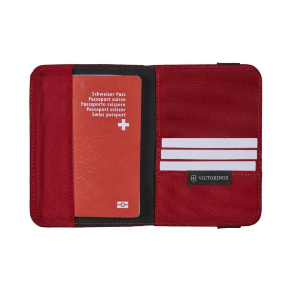 TA 5.0, Passport Holder with RFID, Red
