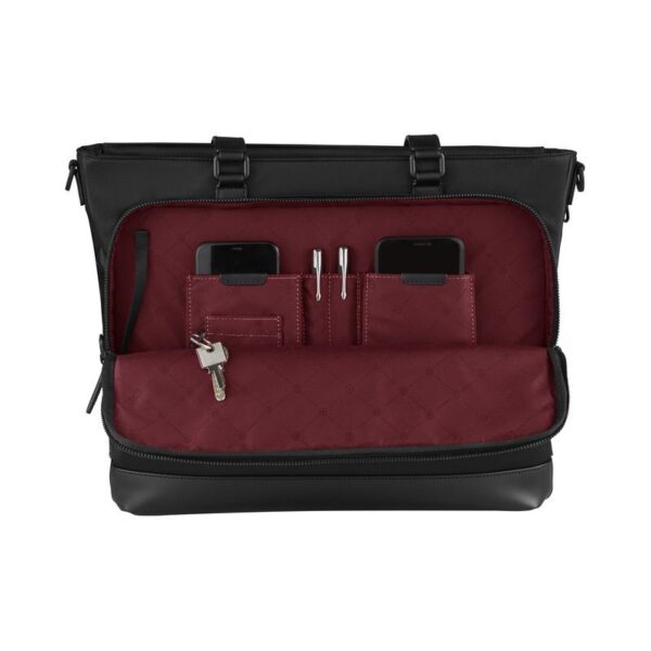 Alox Nero, Tote Bag, Black