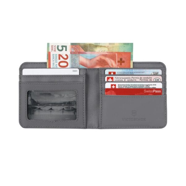Bi-Fold Wallet, Frost Grey