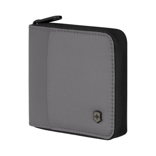 Zip-Around Wallet, Frost Grey