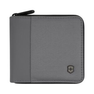 Zip-Around Wallet, Frost Grey