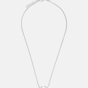 Fossil Necklace with Pendant Silver