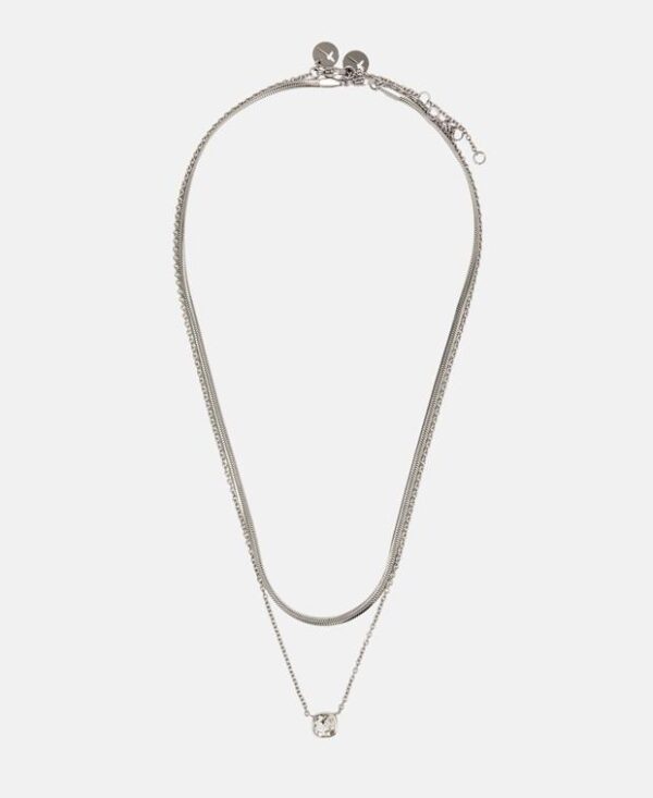 Tamaris Necklace, Set of 2 Silver