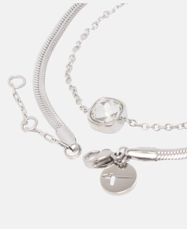 Tamaris Bracelets, Set of 2 Silver