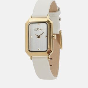 S. Oliver Watch White