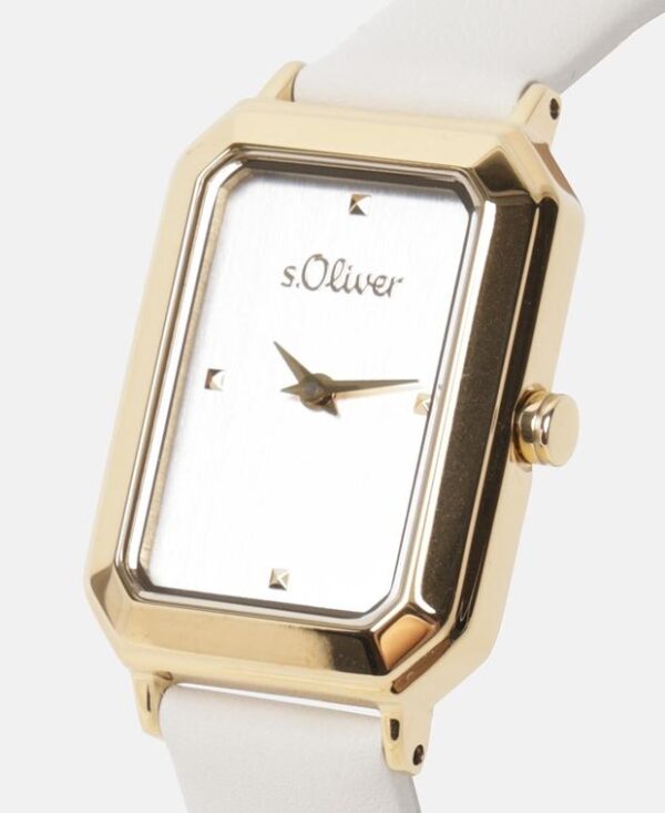 S. Oliver Watch White