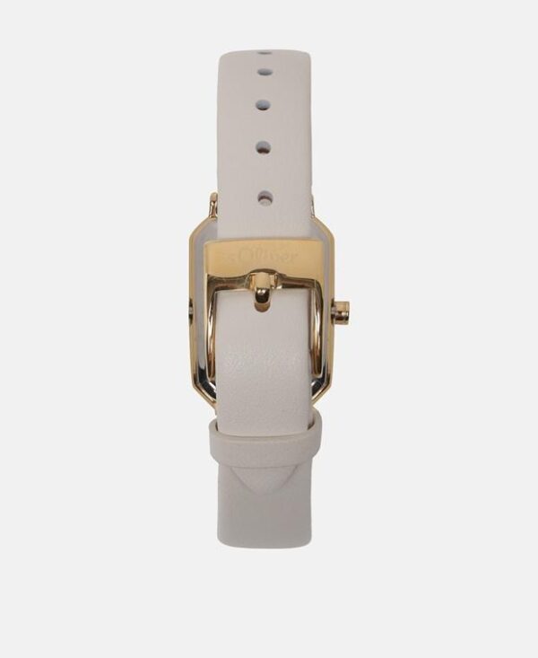 S. Oliver Watch White
