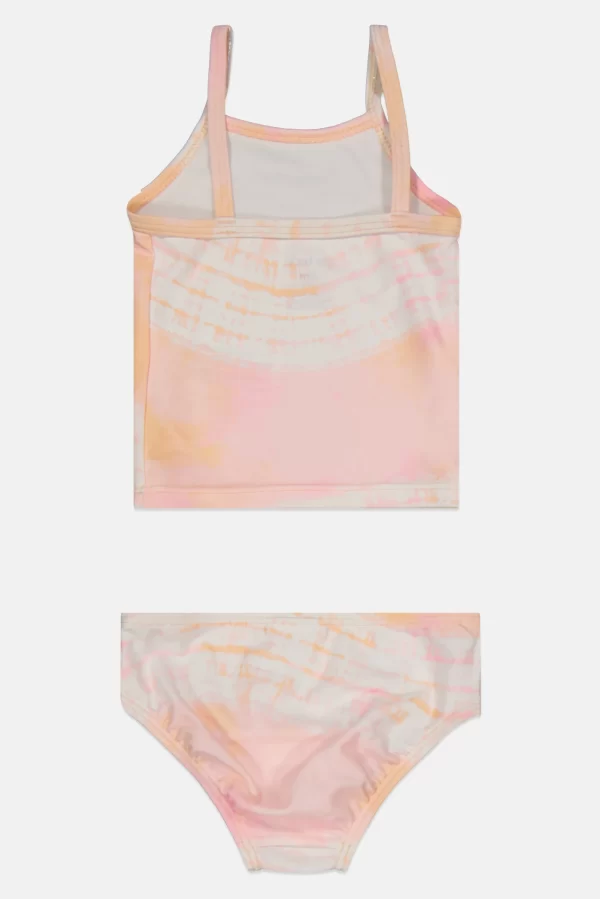 Carter's, Toddlers Girl 2 Pieces Allover Print Swimwear Set, Pink, 6 M