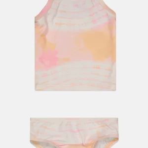 Carter's, Toddlers Girl 2 Pieces Allover Print Swimwear Set, Pink, 6 M