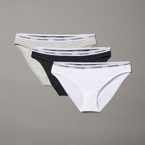 C.K. Bikini 3Pack, MPI-Black/White/Grey Heather
