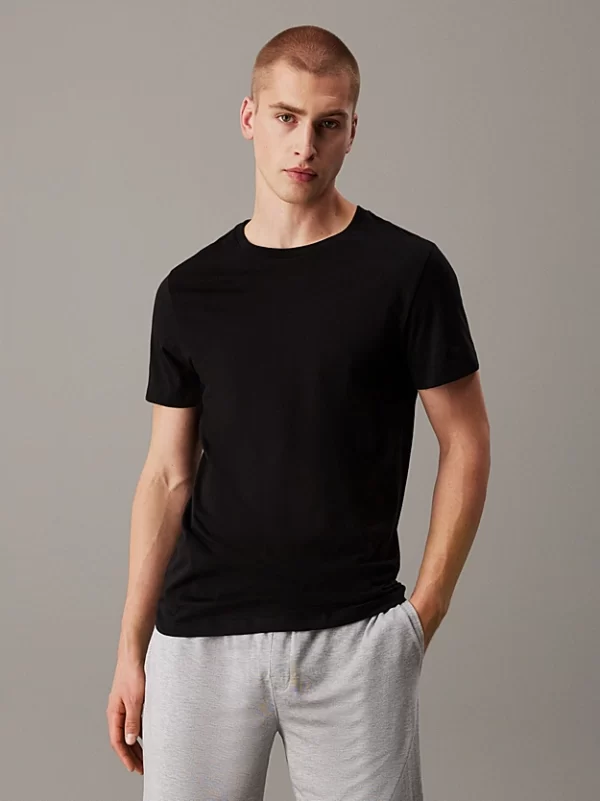 C.K. S/S Crew Neck T-Shirt, Black
