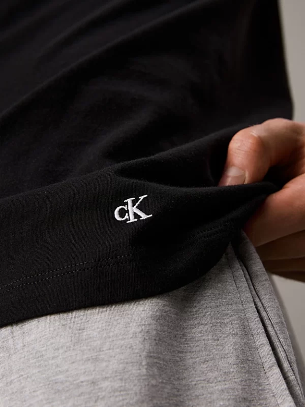 C.K. S/S Crew Neck T-Shirt, Black