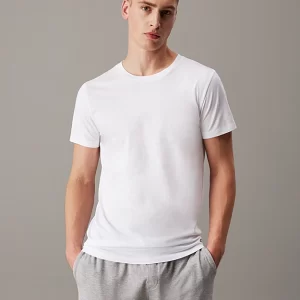 C.K. S/S Crew Neck T-Shirt,White