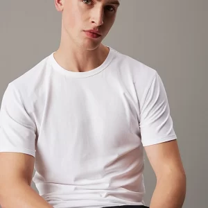 C.K. S/S Crew Neck T-Shirt,MPI-White