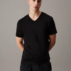 C.K. S/S V Neck T-Shirt, MPI-Black