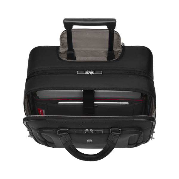 Werks Traveler 7.0, Wheeled Briefcase, Blk