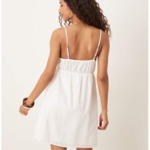 pimkie-White-Lace-Trim-Cami-Mini
