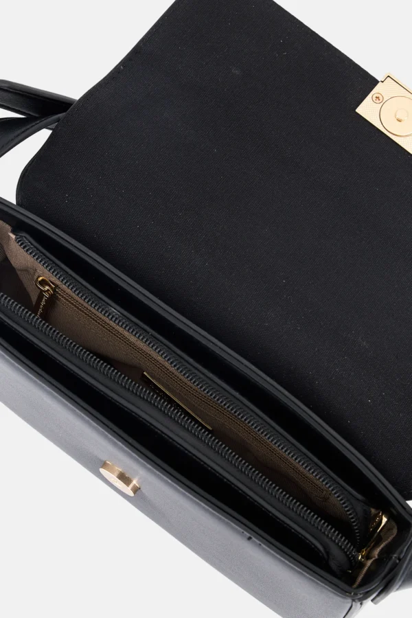 Kathy Ireland, Women Brand Logo Cross Body Bag, Black