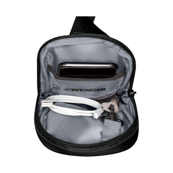 XE Compact Monosling Bag, Black