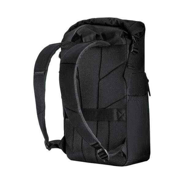 UrbanOne, Roll-Top Backpack, Black