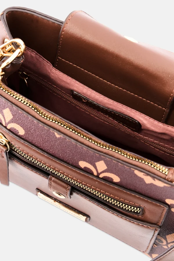 Adrienne Vittadini, Women Brand Logo Cross Body Bag, Multicolor