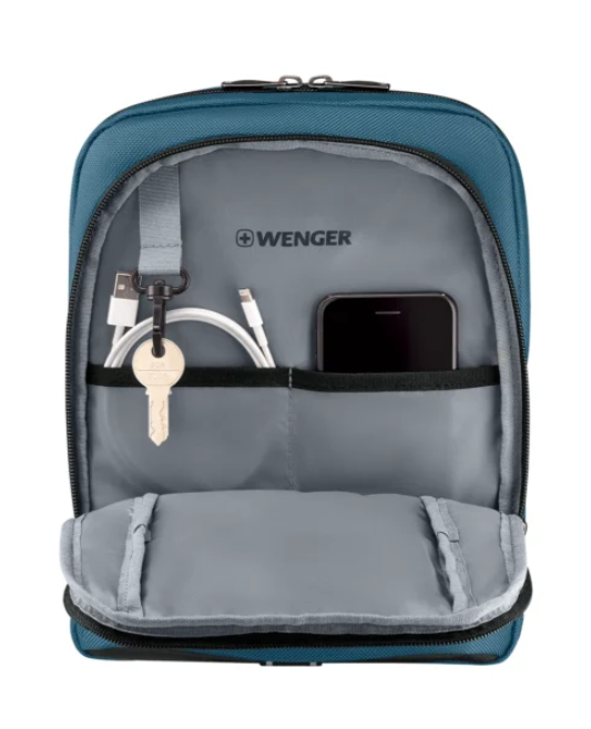 XE Crossbody Bag, Ocean Blue