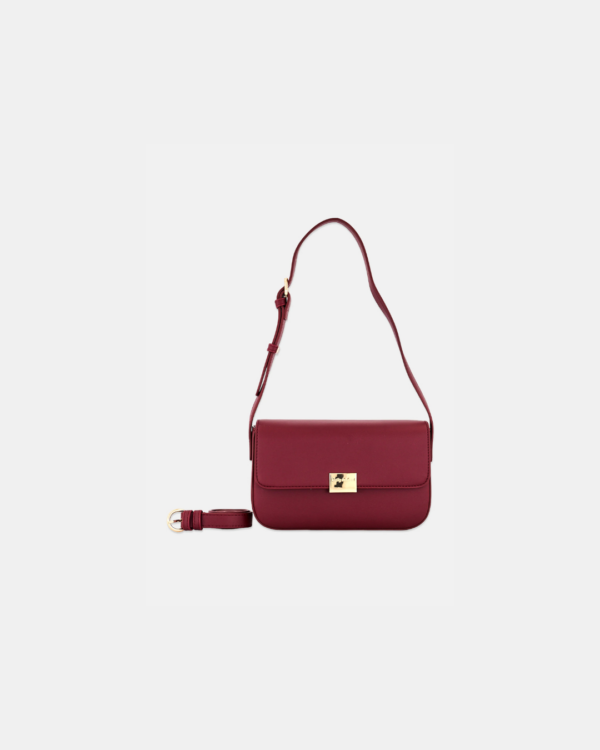 Kathy Ireland, Women Brand Logo Cross Body Bag, Maroon