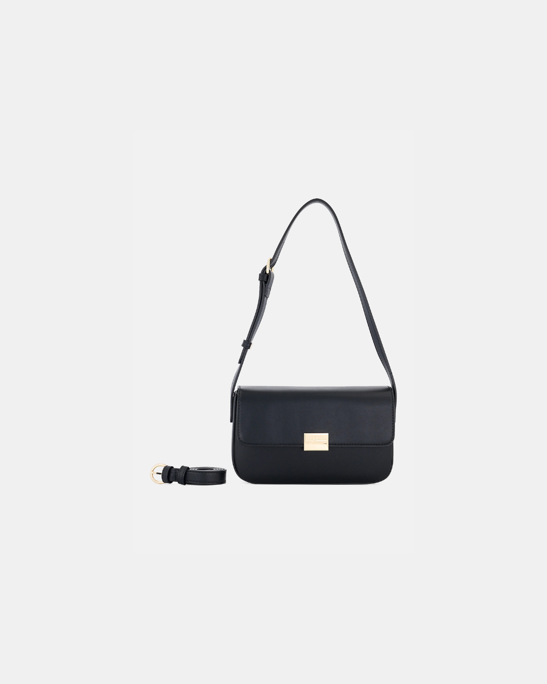 Kathy Ireland, Women Brand Logo Cross Body Bag, Black