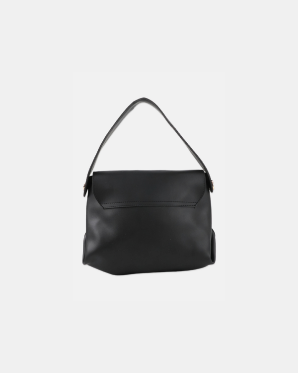 Lucky Bees, Women Brand Logo Shoulder Bag, Blk