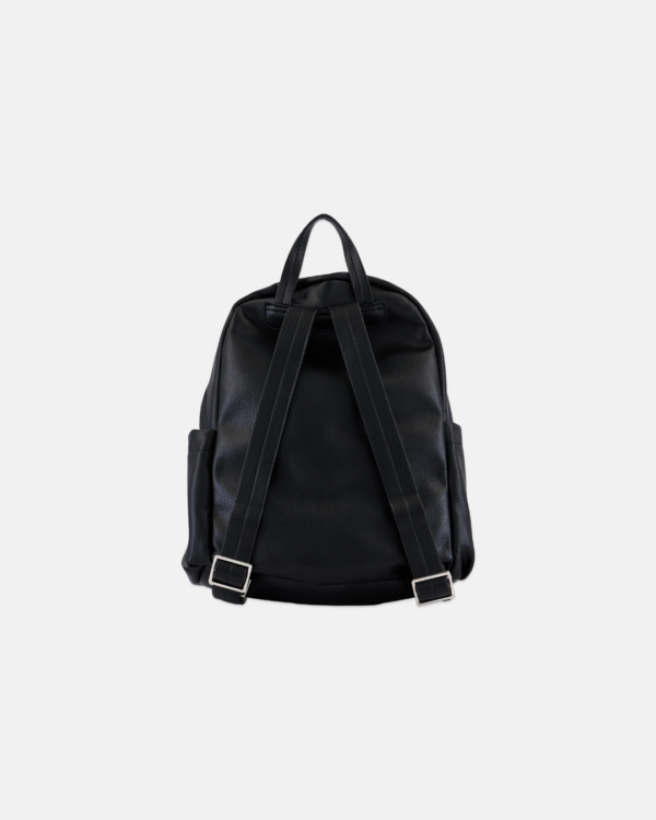 Jenny, Women Brand Logo Backpack Bag, Black