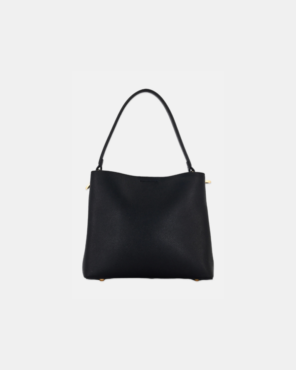 Kathy Ireland, Women Brand Logo Handbag, Black